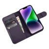 ICARER 2w1 etui skórzany pokrowiec z klapką iPhone 14 Plus Anti-RFID