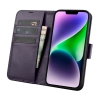 ICARER 2w1 etui skórzany pokrowiec z klapką iPhone 14 Plus Anti-RFID