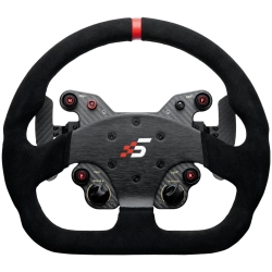 SIMAGIC Kierownica GT1 D-typ 330 mm, QR70, magnetyczne łopatki, zamsz, S212