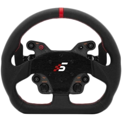 SIMAGIC Kierownica GT1 D-typ 330mm, QR70, magnetyczne łopatki, skóra, S211