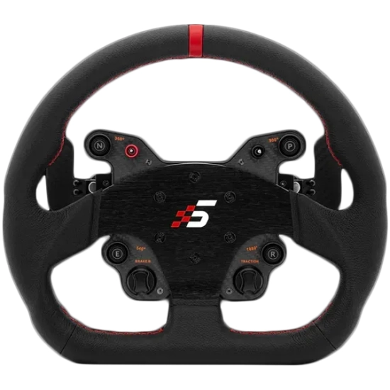 SIMAGIC Kierownica GT1 D-typ 330mm, QR70, magnetyczne łopatki, skóra, S211