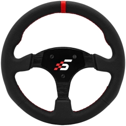 SIMAGIC Kierownica okrągła 330 mm, bez piasty (HUB), skóra