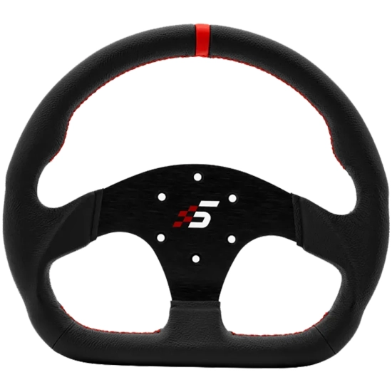 SIMAGIC Obręcz kierownicy 325 mm D-typ, pasuje: GT Pro Hub(K), skóra, S408