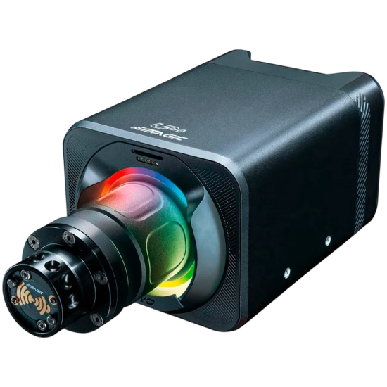 SIMAGIC Alpha EVO Pro 18 Nm – czarna baza kierownicy Direct Drive w aluminiowej obudowie.