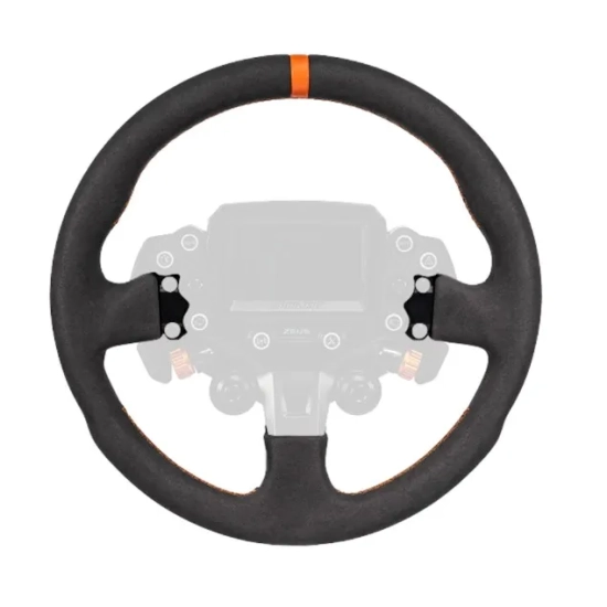 Obręcz SIMAGIC ZS-330RR Suede 330 mm do Zeus Sport – widok dokładnego wariantu obręczy.