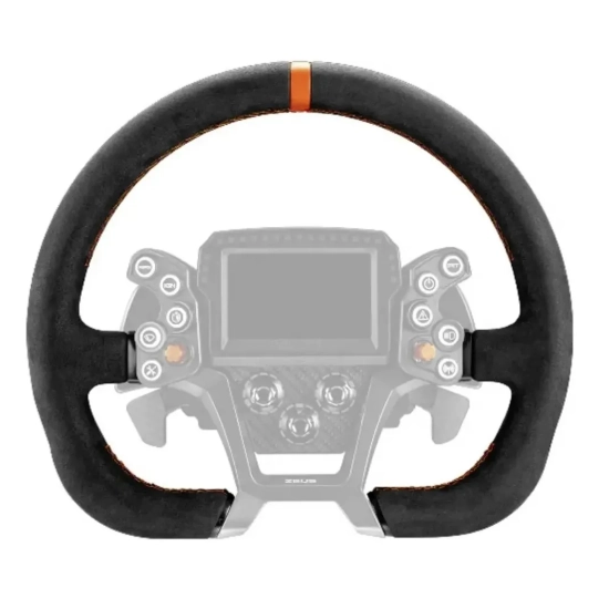 Obręcz SIMAGIC ZGT-320CD Suede 320 mm do Zeus GT – widok dokładnego wariantu obręczy.
