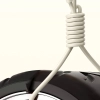 DUDAO Kabel przewód do iPhone wzmacniany SR USB-A - Lightning 5A 1m beżowy