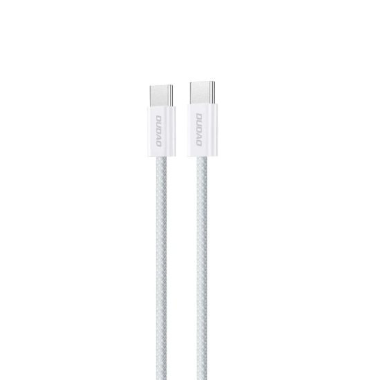 DUDAO Wytrzymały przewód kabel UCB-C PD 60W w oplocie z włókna węglowego