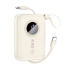 Powerbank Dudao K14 10000mAh USB-C Lightning beżowy