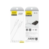 DUDAO Kabel przewód L4C USB-C - USB-C 30W 480Mb/s 1.2m - biały