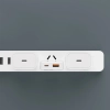 DUDAO Ładowarka sieciowa GaN 30W USB-A - USB-C z kablem USB-C - biała