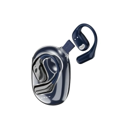 DUDAO Słuchawka biznesowa Bluetooth 5.3 OWS USB-C - granatowa