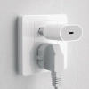 DUDAO Mała ładowarka sieciowa A14EUC PD 20W USB-C + kabel USB-C - biała
