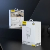 DUDAO Mała ładowarka sieciowa A14EUC PD 20W USB-C + kabel USB-C - biała