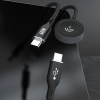 DUDAO 2w1 Kabel przewód z ładowarką do Apple Watch + wtyczka USB-C PD 60W