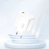 DUDAO Ładowarka sieciowa A28 GaN USB-C 45W - biała