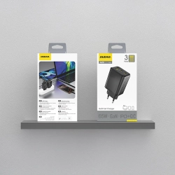 DUDAO Ładowarka sieciowa A29 GaN USB-C USB-A 65W - czarna