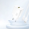 DUDAO Ładowarka sieciowa GaN 25W USB-A - biała