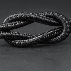 DUDAO Kabel przewód USB-C 65W 1m - czarny