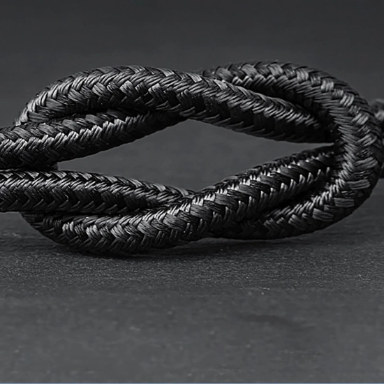 DUDAO Kabel przewód USB-C 65W 1m - czarny