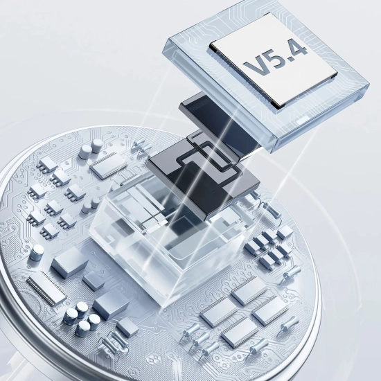 DUDAO Słuchawki bezprzewodowe U21 TWS ANC ENC Bluetooth - białe