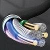 DUDAO Kabel przewód stereo AUX mini jack 3.5mm 1m - czarny