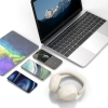 DUDAO Słuchawki bezprzewodowe nauszne X22 Max Bluetooth ANC - beżowe