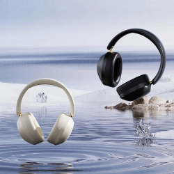 DUDAO Słuchawki bezprzewodowe nauszne X22 Max Bluetooth ANC - beżowe