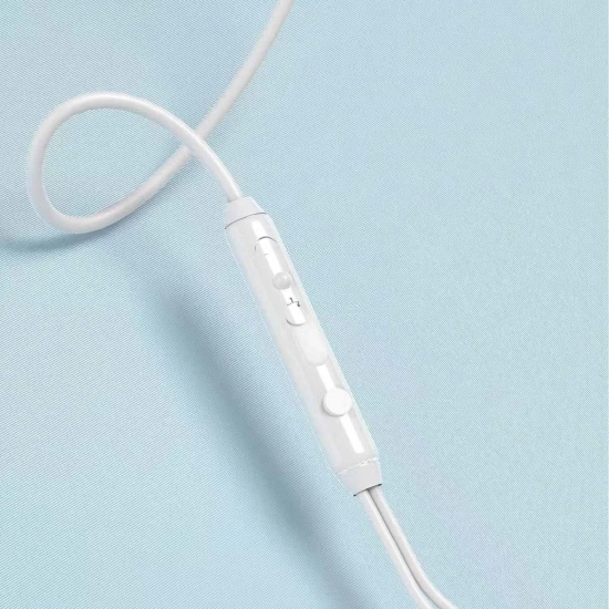 DUDAO Słuchawki przewodowe dokanałowe X3+ USB-C - białe