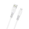 DUDAO Kabel przewód z silikonowym oplotem USB-A - micro USB L25SM 3A 1m