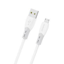 DUDAO Kabel przewód z silikonowym oplotem USB-A - micro USB L25SM 3A 1m