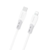 DUDAO Kabel przewód z silikonowym oplotem USB-C - iPhone Lightning L25SX
