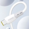 DUDAO Kabel przewód z silikonowym oplotem USB-C - iPhone Lightning L25SX