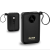 DUDAO Powerbank 20000mAh USB-C USB-A z wbudowanymi kablami iPhone