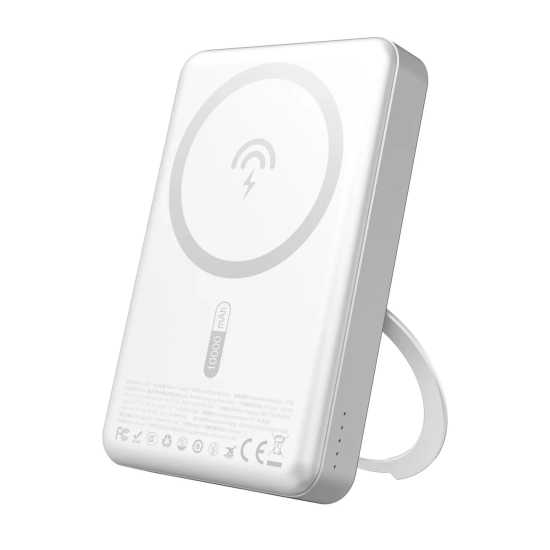 DUDAO Powerbank K28 10000mAh z MagSafe z metalową obudową i podstawką PD