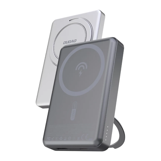 DUDAO Powerbank K28 10000mAh z MagSafe z metalową obudową i podstawką PD