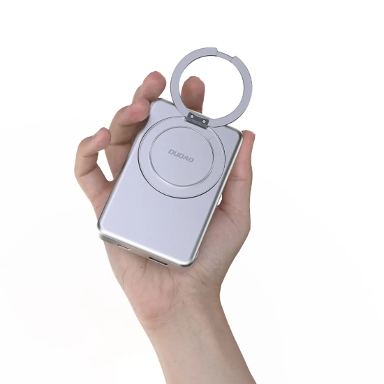 DUDAO Powerbank K28 10000mAh z MagSafe z metalową obudową i podstawką PD