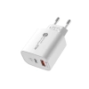 HURTEL Ładowarka sieciowa 20W USB-A USB-C z kablem USB-C - iPhone