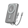 DUDAO Powerbank K29 10000mAh MagSafe metalowa obudowa podstawka kable