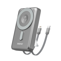DUDAO Powerbank K29 10000mAh MagSafe metalowa obudowa podstawka kable