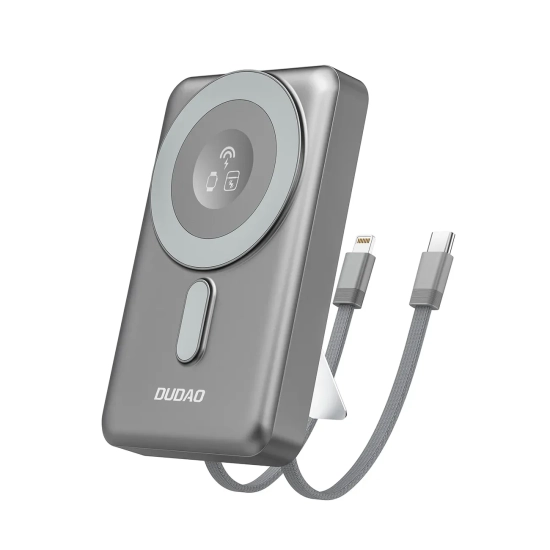 Powerbank Dudao K29 10000 mAh 20W MagSafe szary