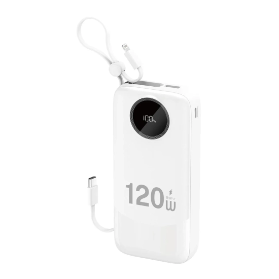 DUDAO Powerbank 20000 mAh K13Pro USB-A USB-C z kablami USB-C iPhone
