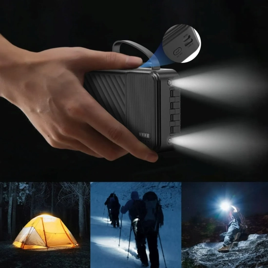 Powerbank Dudao K11 Pro 20000mAh z kablami czarny