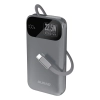 Powerbank Dudao K31 10000 mAh 22,5W kabel USB-C szary