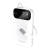 Powerbank Dudao K31 10000 mAh 22,5W kabel USB-C biały