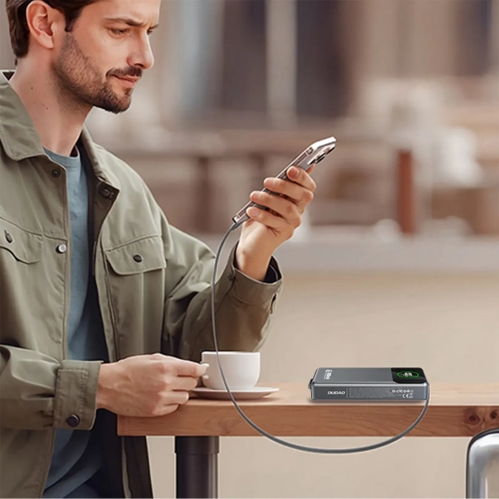 Powerbank Dudao K31 Pro 20000mAh 45W USB-C szary