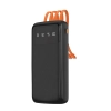 Powerbank Dudao K6Pro 10000 mAh z kablami czarny