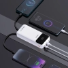 Powerbank Dudao K15Pro 20000 mAh 22,5W kable biały
