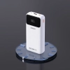 Powerbank Dudao K15Pro 20000 mAh 22,5W kable biały