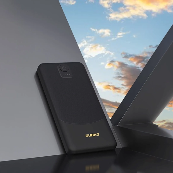 DUDAO Powerbank 20000mAh USB-A K10Pro 2.4A - czarny